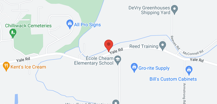 map of 48045 YALE ROAD